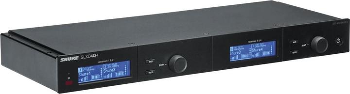 Produktbild Shure SLXD4QDAN+E=-G65 - Odbiornik poczwórny cyfrowy (470-606 MHz)