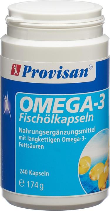 Provisan Omega 3 Fischöl Kaps (240 Stück, Kapseln, 211 g)