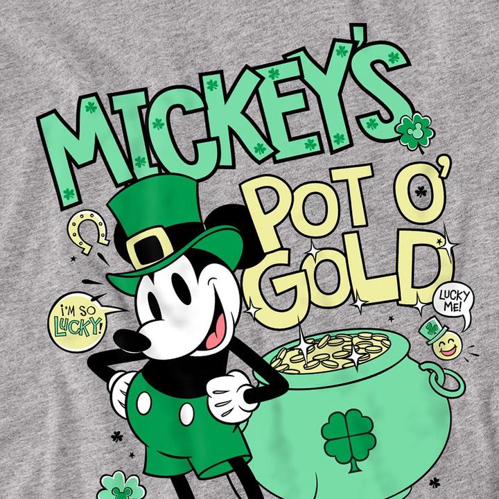 Produktbild Mickey Mouse Pot O Gold TShirt St PatricksTag (XL)