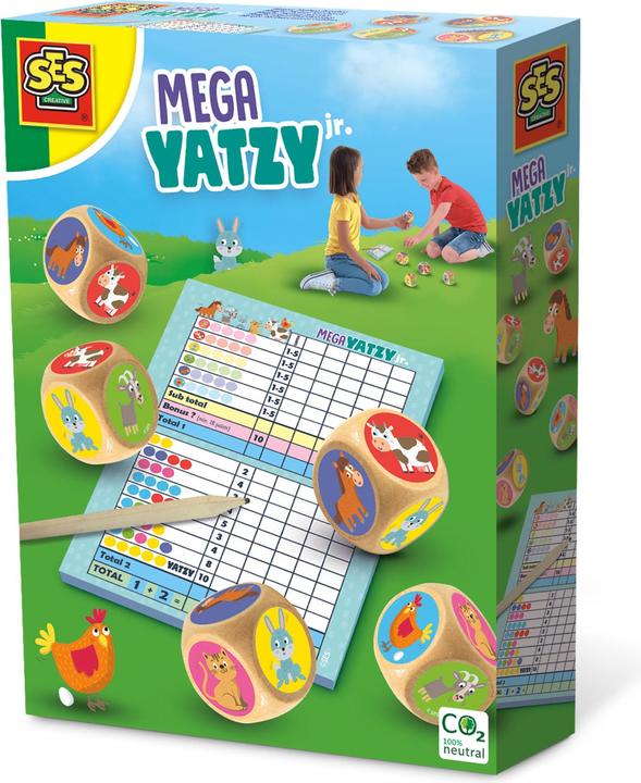 Actual product image Ses Mega Yatzy Junior (Dutch, English, French, German)