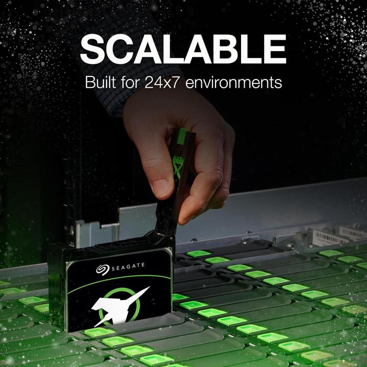 Actual product image Seagate Exos X16 (14 TB, 3.5", CMR)