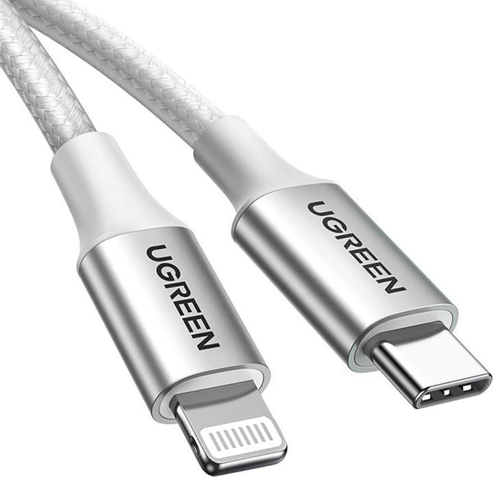Actual product image Ugreen Lightning to USB-C 2.0 Cable (1 m, USB 2.0)