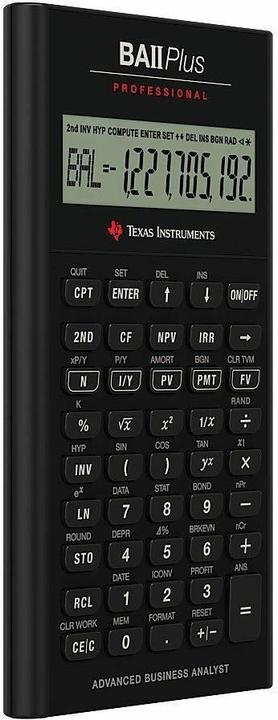 Productafbeelding TI BA II Plus Professional (Batterijen)