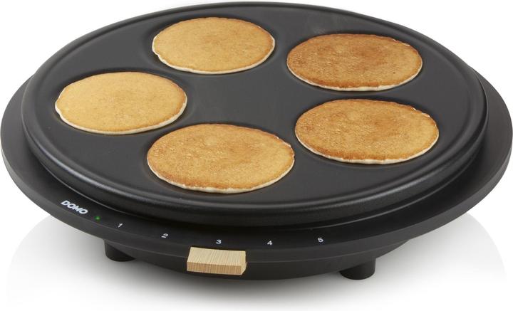 Actual product image Domo Pancake maker with 5 baking plates