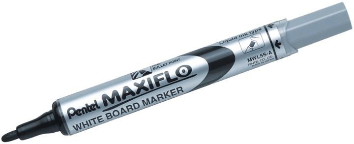 Image du produit Pentel Marqueur Pour Tableau Blanc Maxiflo (Silver, 2 mm, 1 x)