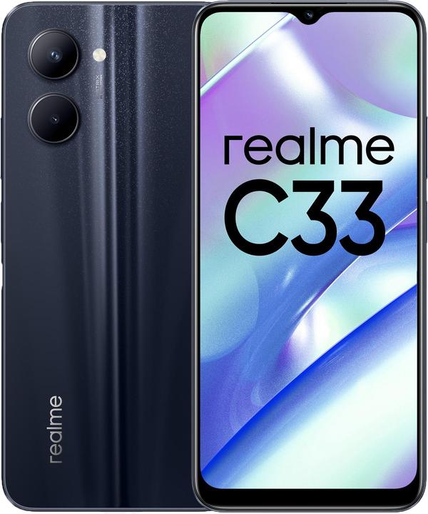 Actual product image realme C33 (128 GB, Night Sea, 6.50", Dual SIM, 50 Mpx, 4G)