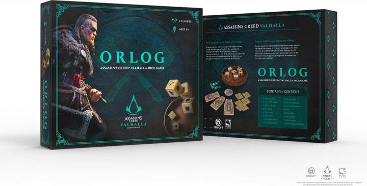 Actual product image Ubisoft Assassin's Creed: Valhalla Orlog Dice Game (English)