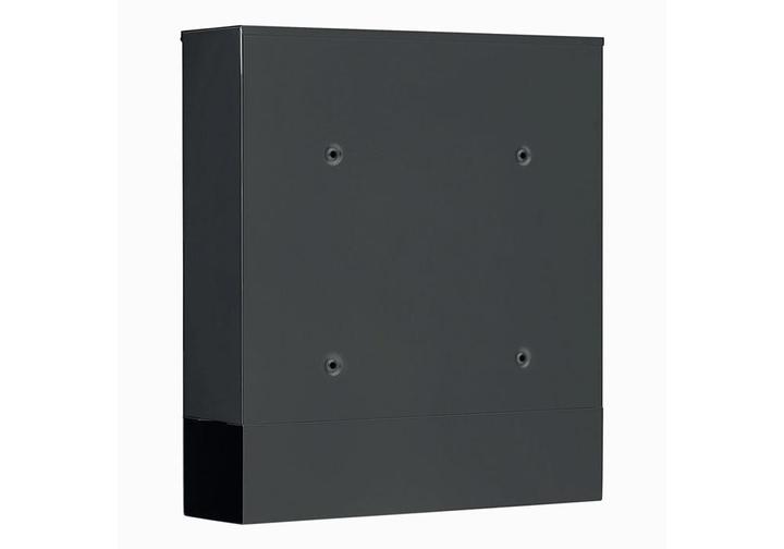 Produktbild Burg Wächter Briefkästen Oxford 6877 black&steel