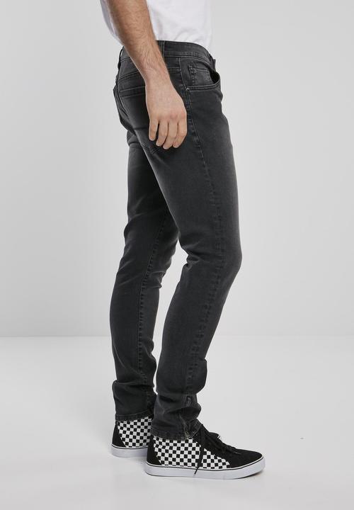 Actual product image Urban Classics Slim Fit Zip Jeans (W31/L32)