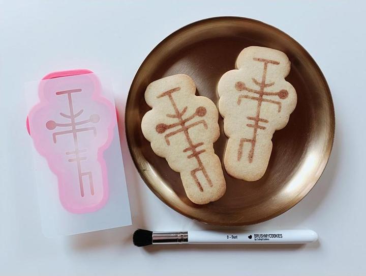 Produktbild Cut my Cookies Schablone Meerjungfrau Weiss
