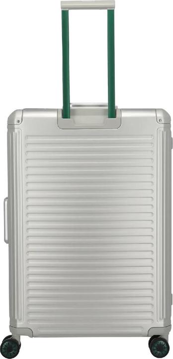 Immagine prodotto Travelite Next - Trolley L, Silber-Grün (100 l, L (90 - 115l))
