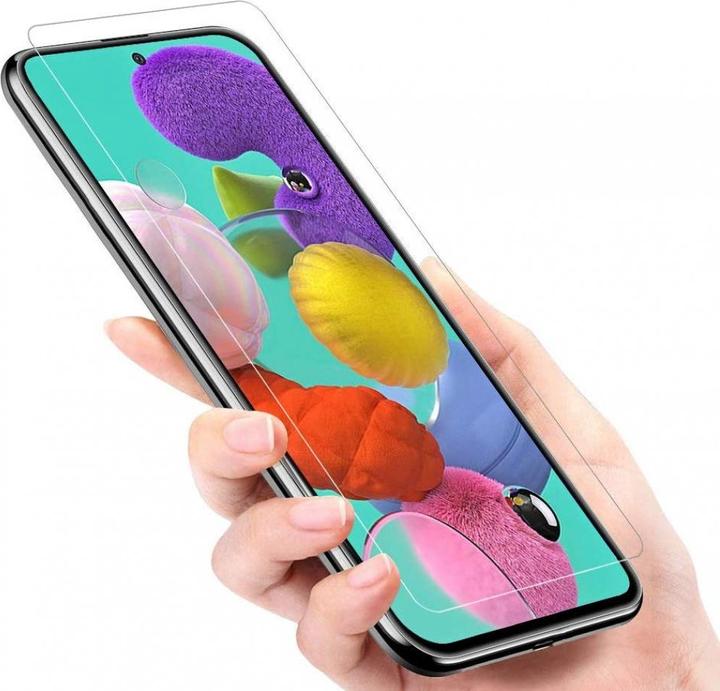 Produktbild Screenguard Samsung Galaxy A51 4G Panzerglas Schutzfolie Case Friendly Design (1 Stück, Samsung Galaxy A51)