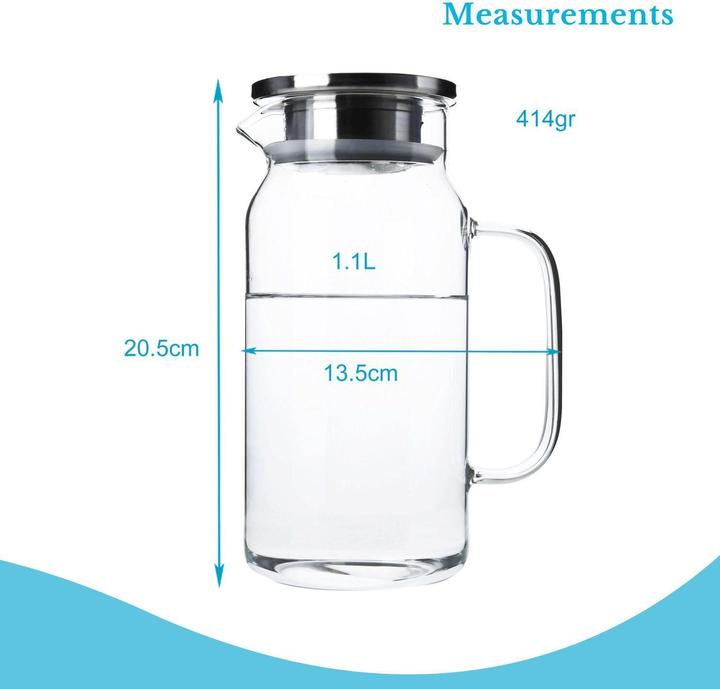 Actual product image Intirilife Carafe 1,2l (1.20 l)