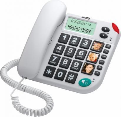 Image du produit Maxcom Téléphone stacjonarny KXT 480 Biały