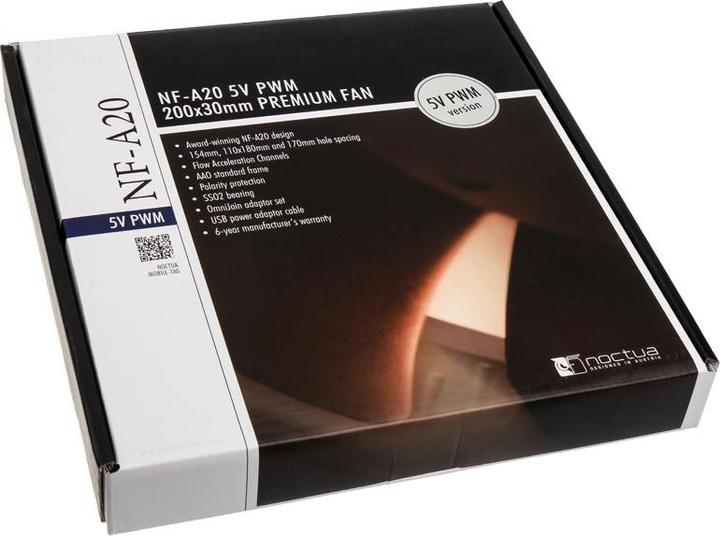 Immagine prodotto Noctua NF-A20 PWM (200 mm, 1 x)