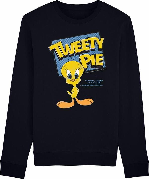 Looney Tunes Klassisches Tweety Sweatshirt aus Baumwolle