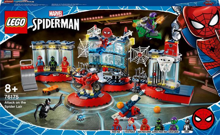 Image du produit LEGO Attaque du repaire de Spider-Man (76175, LEGO Marvel)