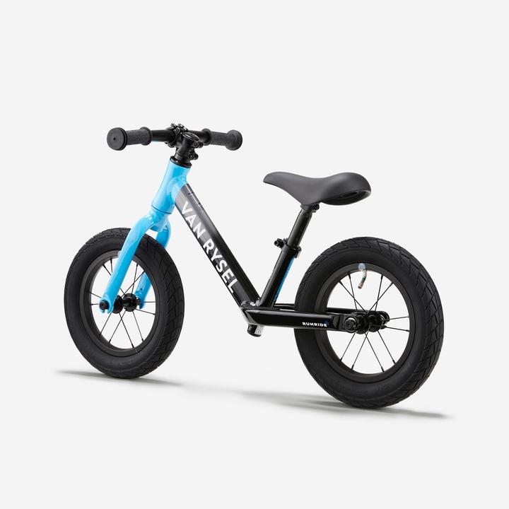 Immagine prodotto Van rysel Balance bike per bambini 12 pollici Runride Racing grigio/blu (12")