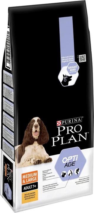 Image du produit Pro Plan Dog Medium & Large Adult 7+ Poulet (Adulte, 1 pcs, 14000 g)