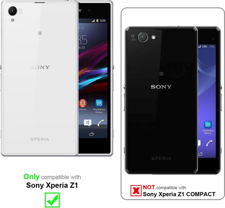 Actual product image Cadorabo 10x protective film (1 Piece, Sony Xperia Z1)