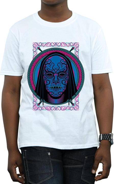 Actual product image Boys Neon Death Eater Mask T-Shirt (140, 146)
