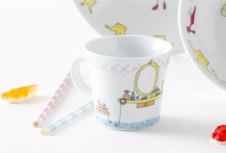 Immagine prodotto Kahla Stoviglie per bambini in porcellana 3 pezzi Principessa delle favole