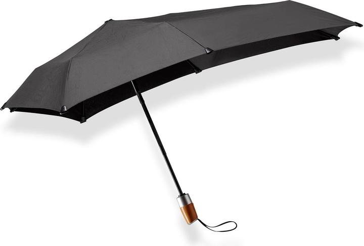 Immagine prodotto Senz Mini Automatic Deluxe Ombrello Storm pieghevole, Nero puro