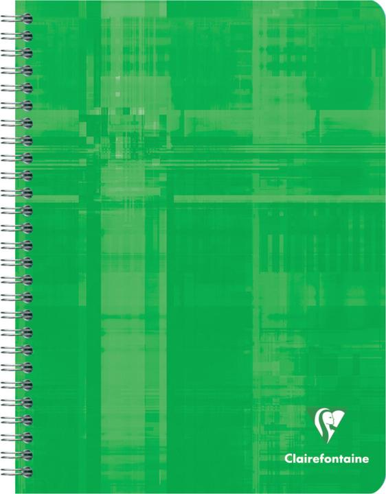 Actual product image Clairefontaine Spiral notebook (17 x 22 cm, Lined, Hardcover)