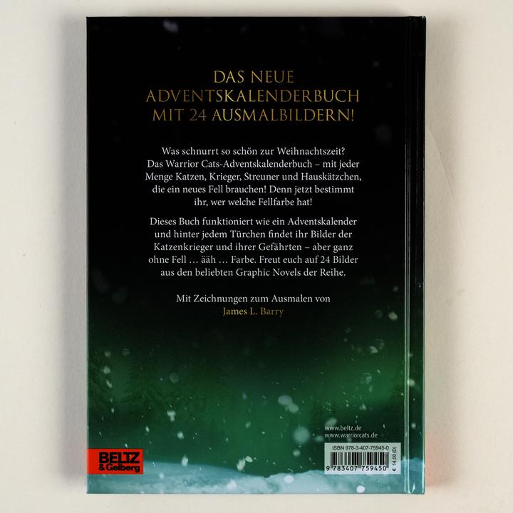 Produktbild Warrior Cats - Adventskalenderbuch