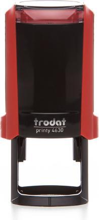 Actual product image Trodat 4630 stamp 30 x 30 mm Black, Red