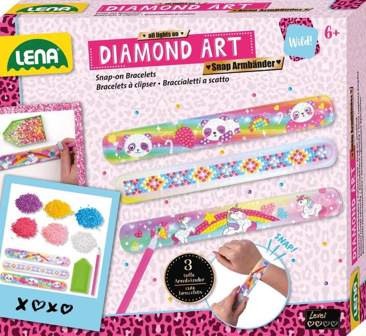 Produktbild Lena Diamond Art Snap Armbänder, FS
