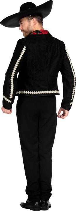 Actual product image Wilbers Men's Mariachi Costume, black (M)