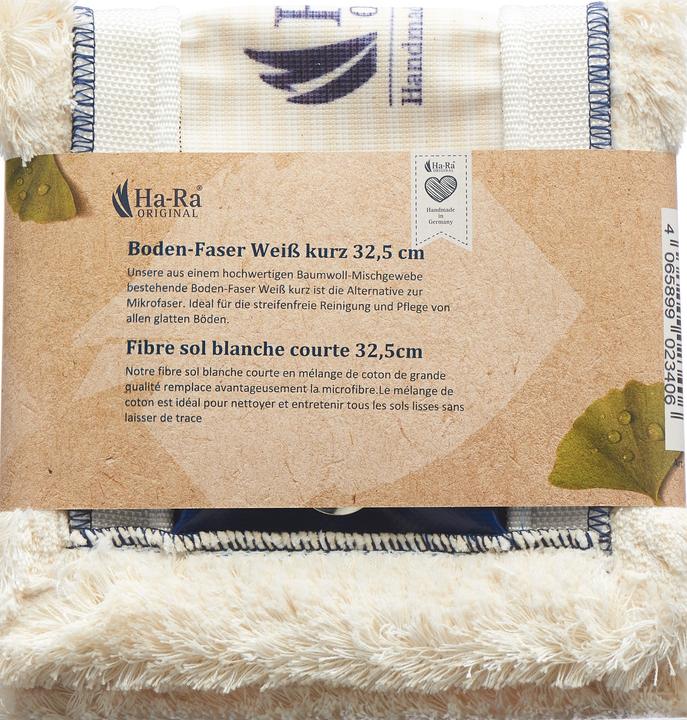 Produktbild Ha-Ra Boden-Faser 32.5cm weiss kurz (1 Stk.)