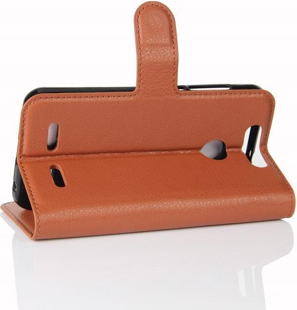 Actual product image MU Classic Litchi leather case (ZTE Blade V8 Lite)