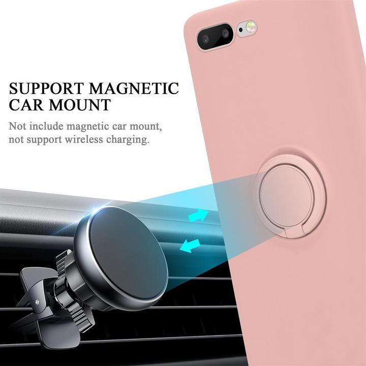 Actual product image Cadorabo TPU Liquid Ring Silicone Case Cover (Apple iPhone 7 Plus, Apple iPhone 7s Plus)
