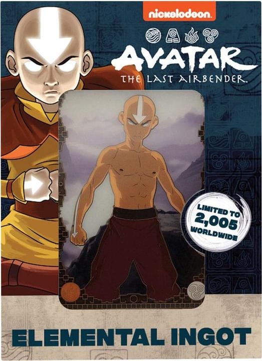 Immagine prodotto Fanattik Avatar Il Signore degli Elementi Barretta di metallo Aang Edizione Limitata