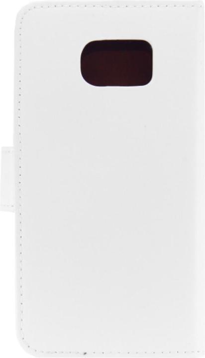 Actual product image OEM Slim Leather Book Case for Galaxy S6 Edge - White (Samsung Galaxy S6 Edge)