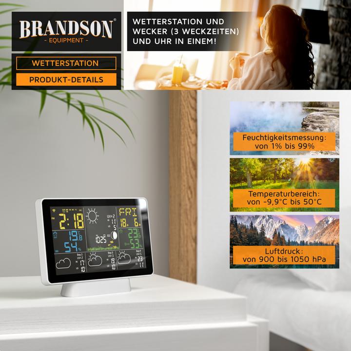 Actual product image Brandson Weather station