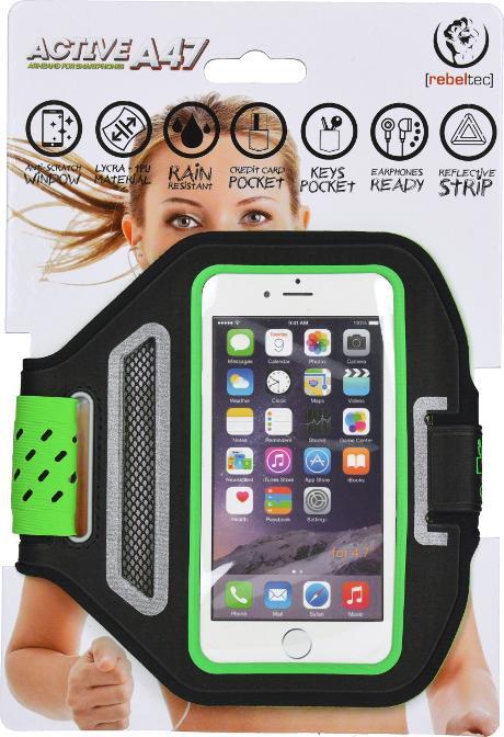 Actual product image Rebeltec arm case for smartphone 4.7” Active A47