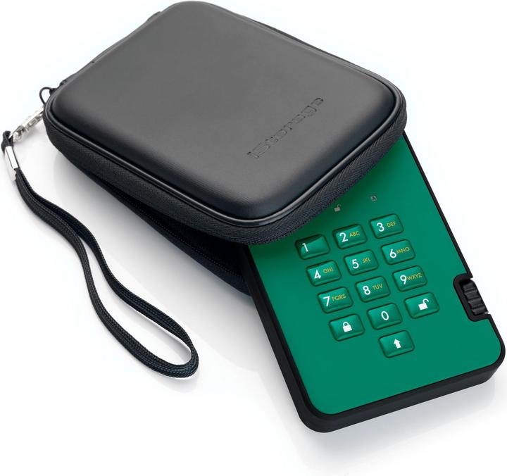 Immagine prodotto iStorage diskAshur² - Disco rigido - crittografato - 2 TB - esterno (portatile) (2 TB)
