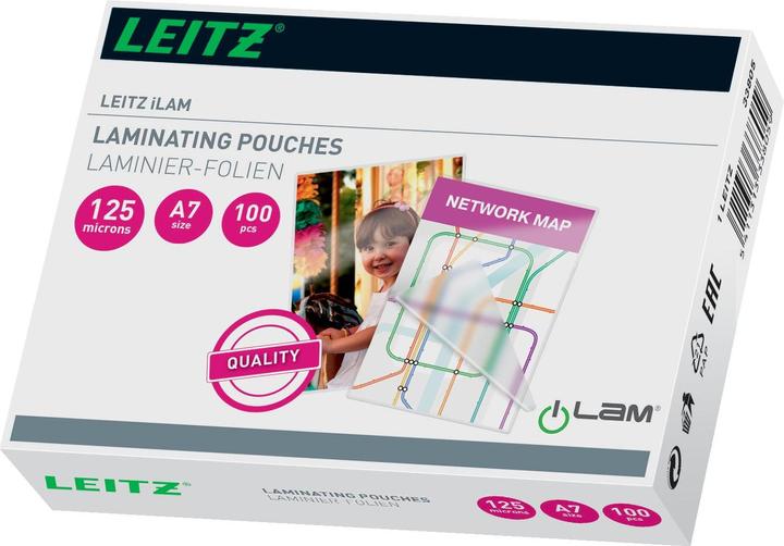 Immagine prodotto Leitz Sacchetto di laminazione (A7, 100 Pezzo/i, 125 µm)