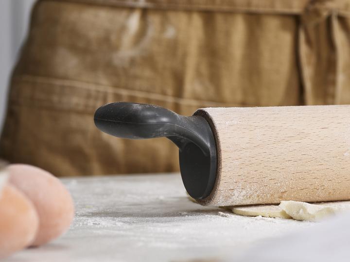 Actual product image Joseph Joseph Grip Pin Ergonomic Rolling Pin - Grey