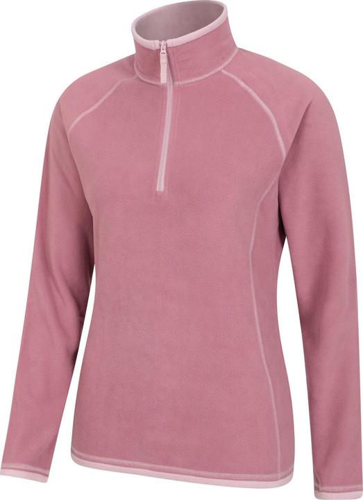 Actual product image Mountain Warehouse Womens/Ladies Montana Half Zip Fleece Top (30)