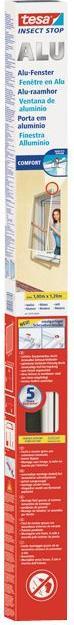 Actual product image tesa Insect screen Alu COMFORT for windows, with aluminium frame, without drilling (100 x 120 cm)