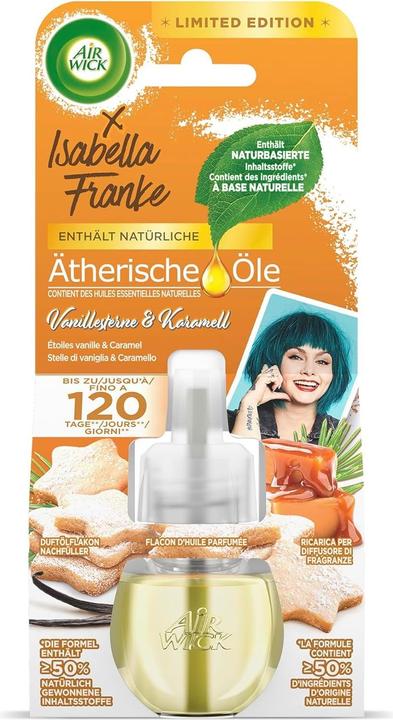 Immagine prodotto Air Wick Flacone di olio di fragranza ricarica Vanilla Stars & Caramel