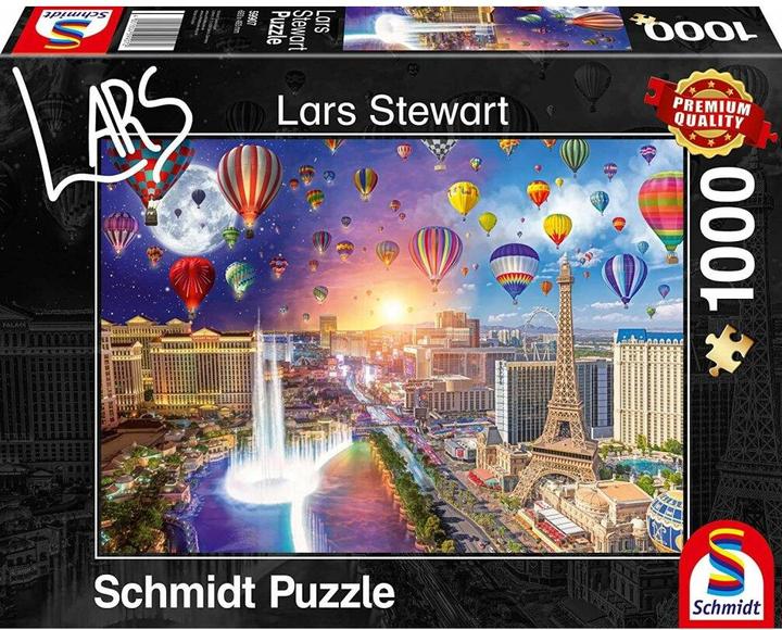 Produktbild Schmidt Spiele Las Vegas Night and Day (1000 Teile)