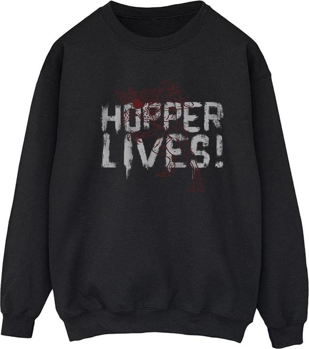 Actual product image Netflix Womens/Ladies Stranger Things Hoppers Live Sweatshirt (L)