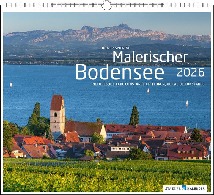 Image du produit Malerischer Bodensee 2026 (Couverture rigide, Allemand)