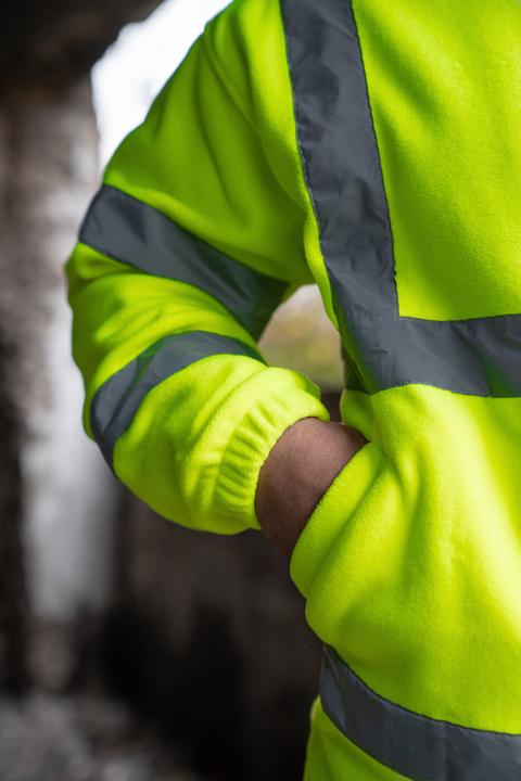 Produktbild Korntex Hi-Vis Fleece Jacke (S)
