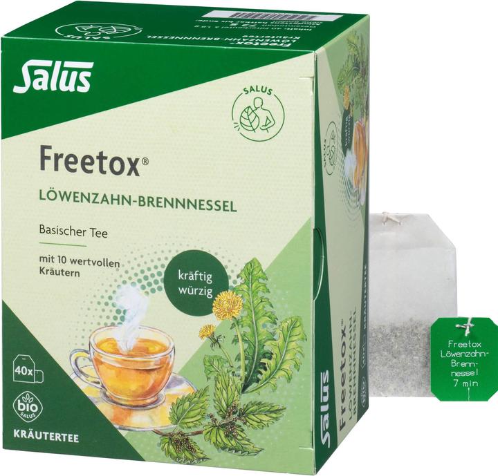 Image du produit Salus Freetox Tee Löwenzahn Brennnessel Bio (500 g)